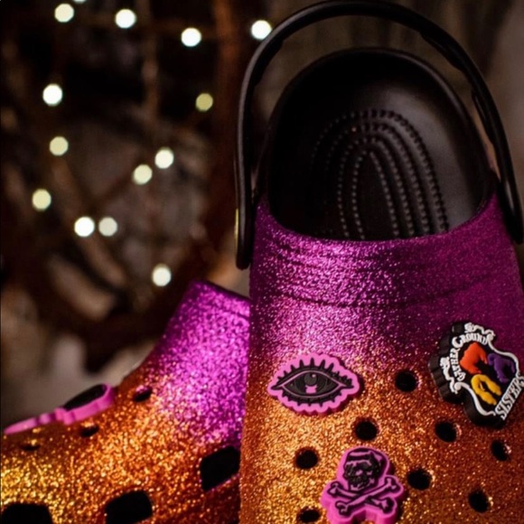 🎃RARE😱ONLY 1👀SOLDOUT👀W9/M7👌🏽9 7🔮DISNEY PARKS🏰CLOGS CROCS HOCUS POCUS🆕 - Picture 7 of 9